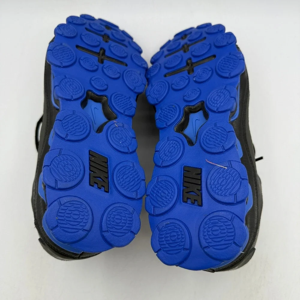 Nike Reax 8 TR Mesh Shoes Mens Size 8.5 Newsprint Racer Blue Training 621716-012